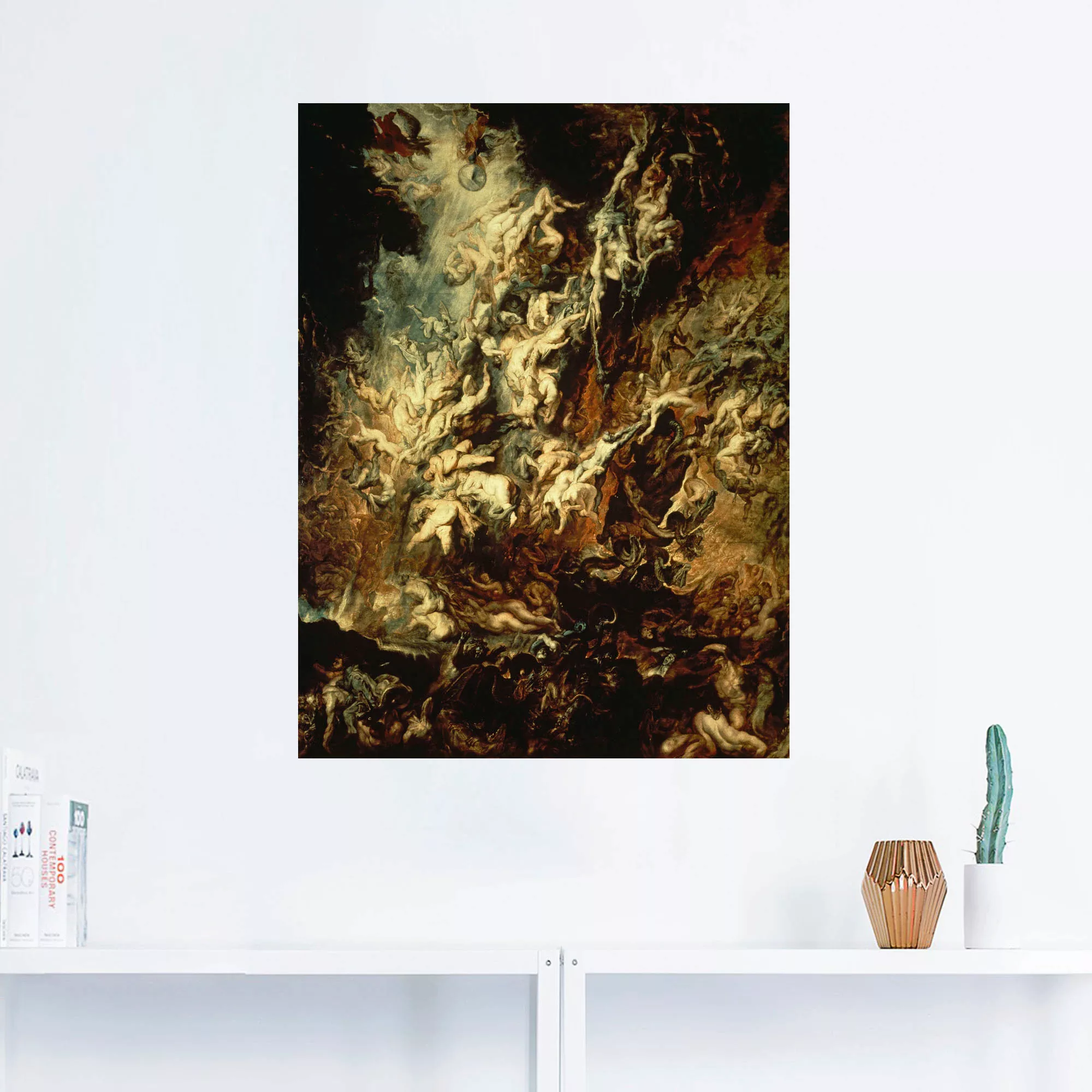 Artland Kunstdruck "Höllensturz der Verdammten I", Dark Fantasy, (1 St.) günstig online kaufen