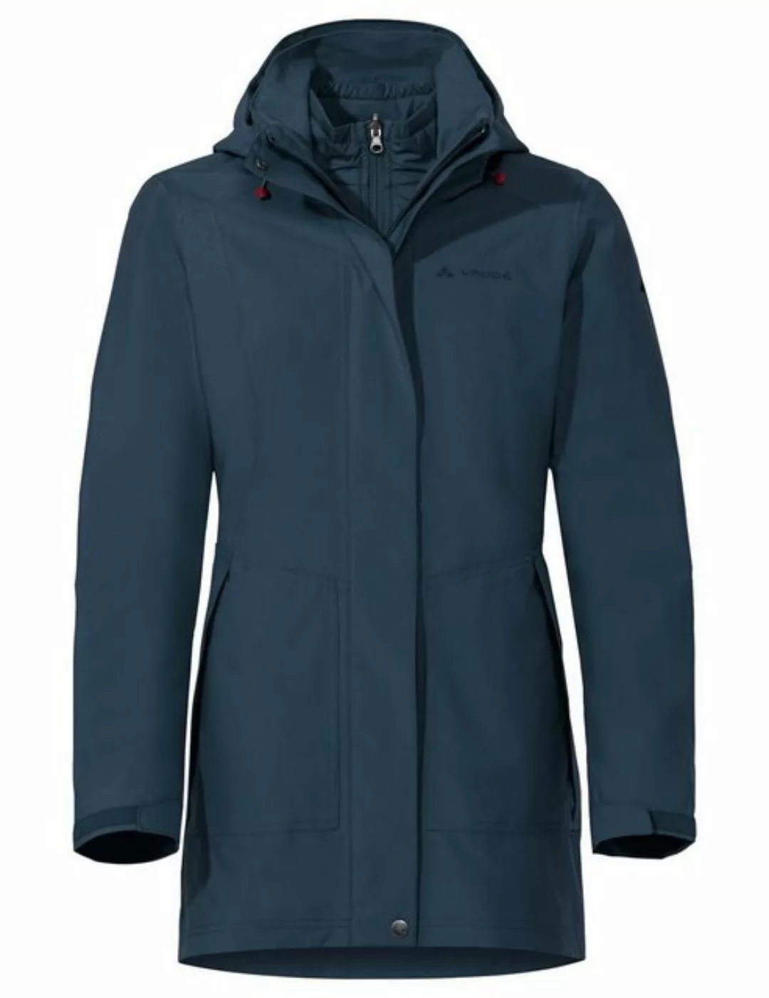 VAUDE Doppeljacke Women's Idris 3in1 Parka III (2-St) robuste Doppeljacke f günstig online kaufen