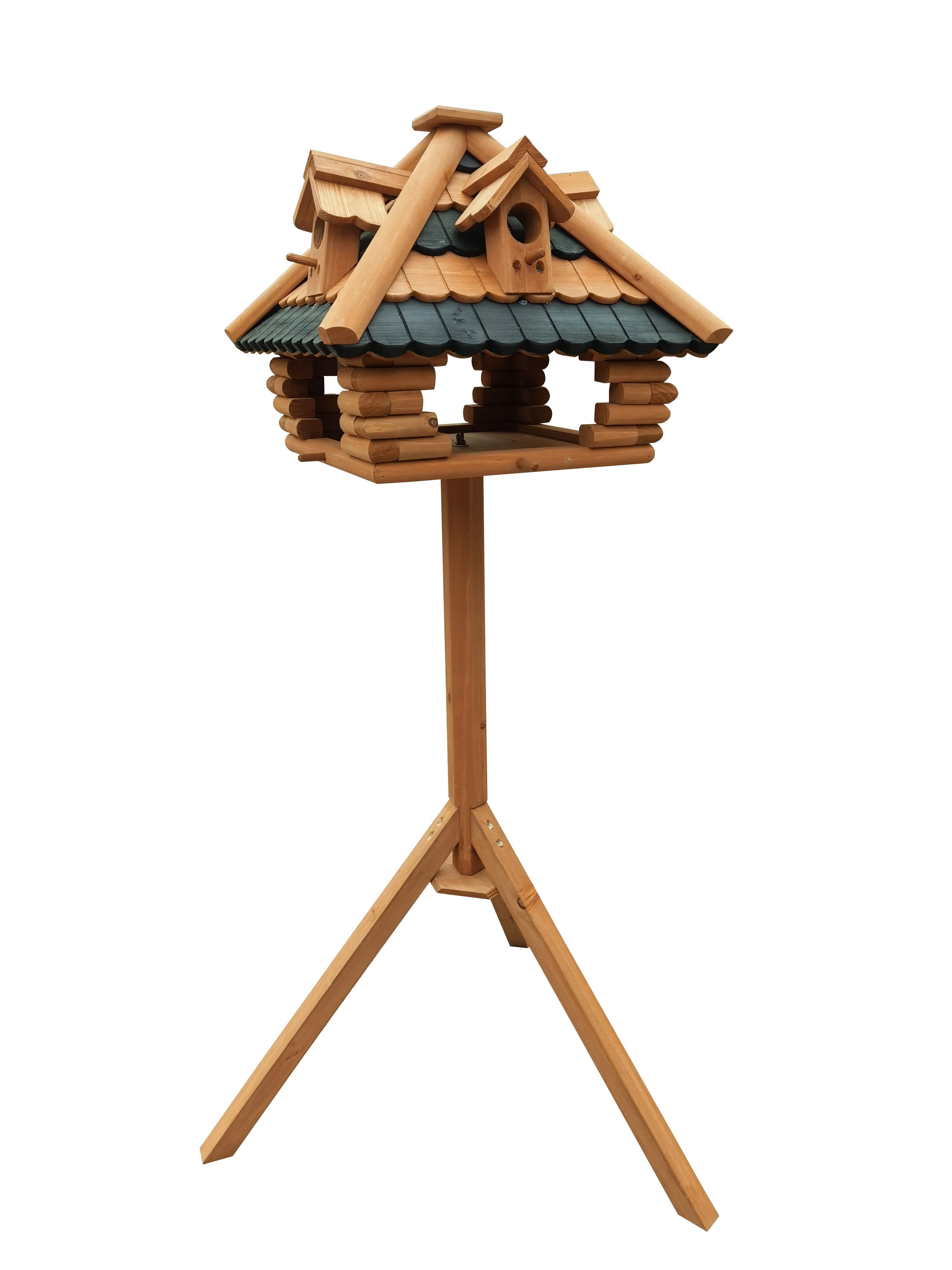 MYPETS Vogelhaus ALPENFLAIR mit Ständer Vogelfutterhaus günstig online kaufen