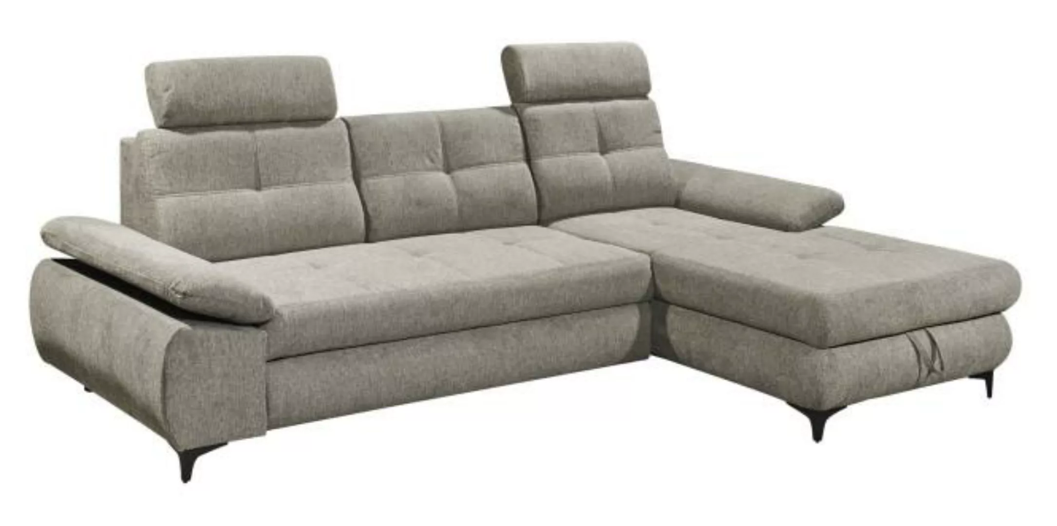 ED EXCITING DESIGN Ecksofa "Altona L-Form", (2 St.), Frei stellbar, Bettfun günstig online kaufen