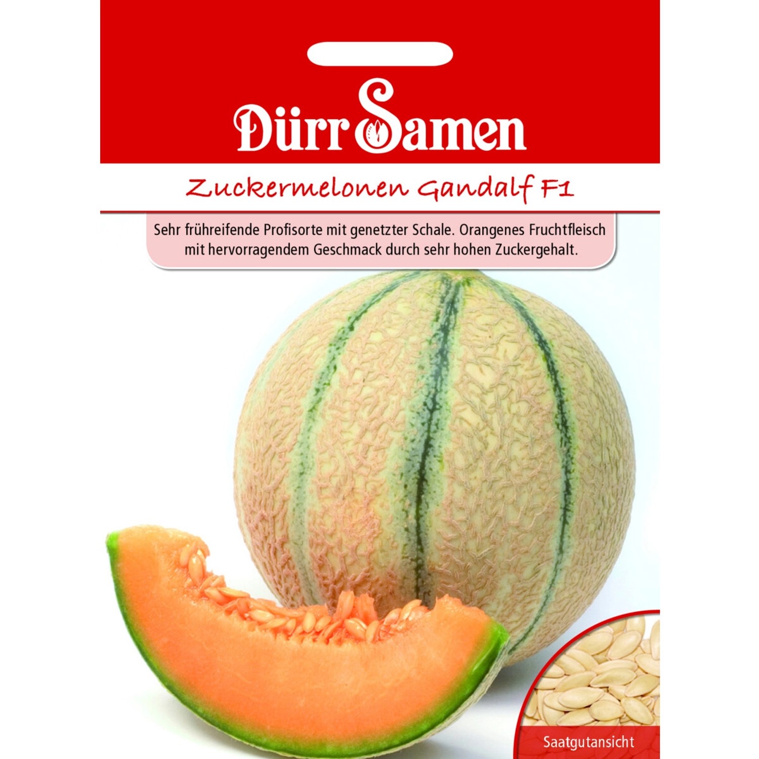 Dürr Samen Zuckermelone Gandalf F1 Saatgut günstig online kaufen