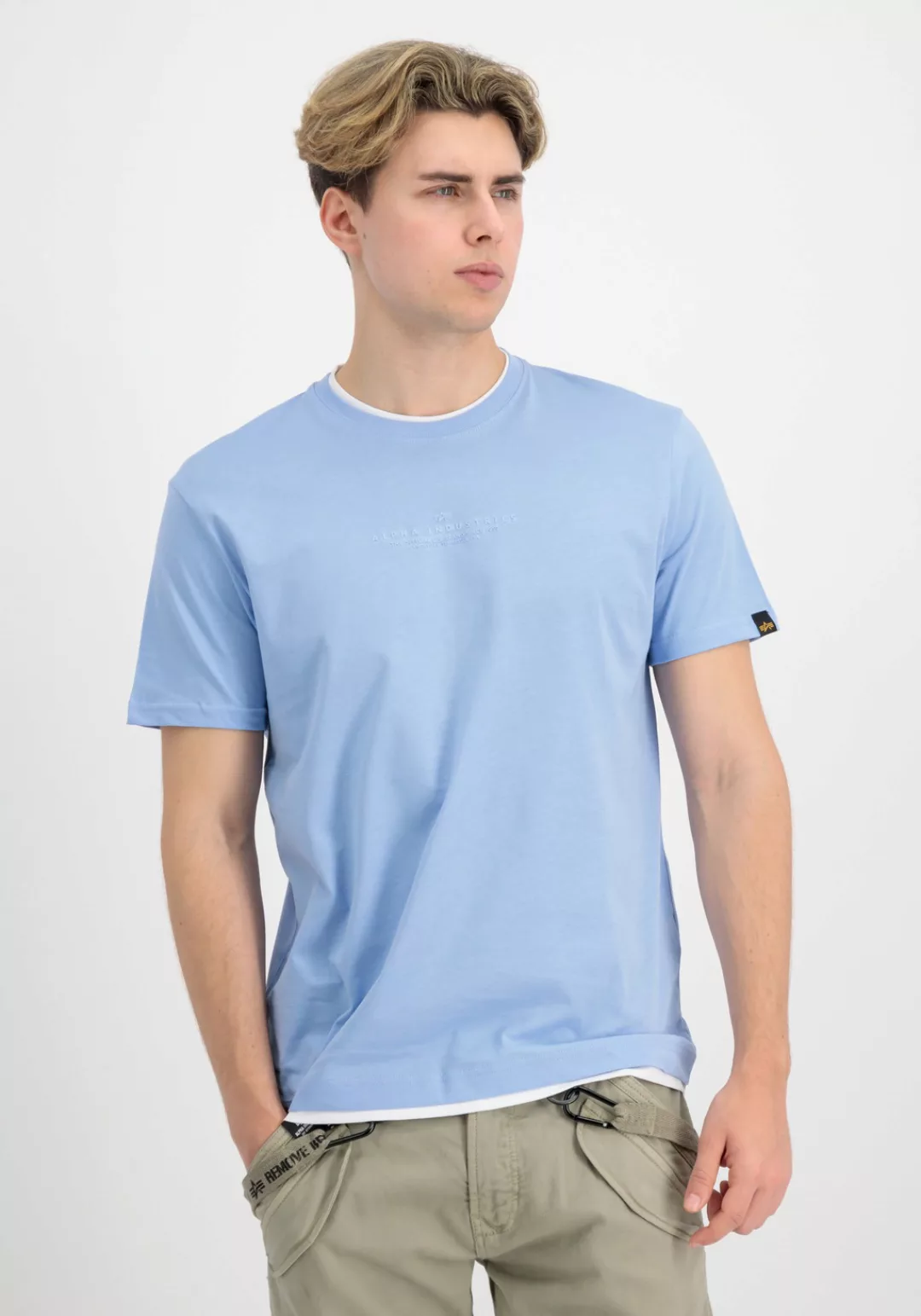 Alpha Industries T-Shirt "Alpha Industries Men - T-Shirts Double Layer T-Sh günstig online kaufen