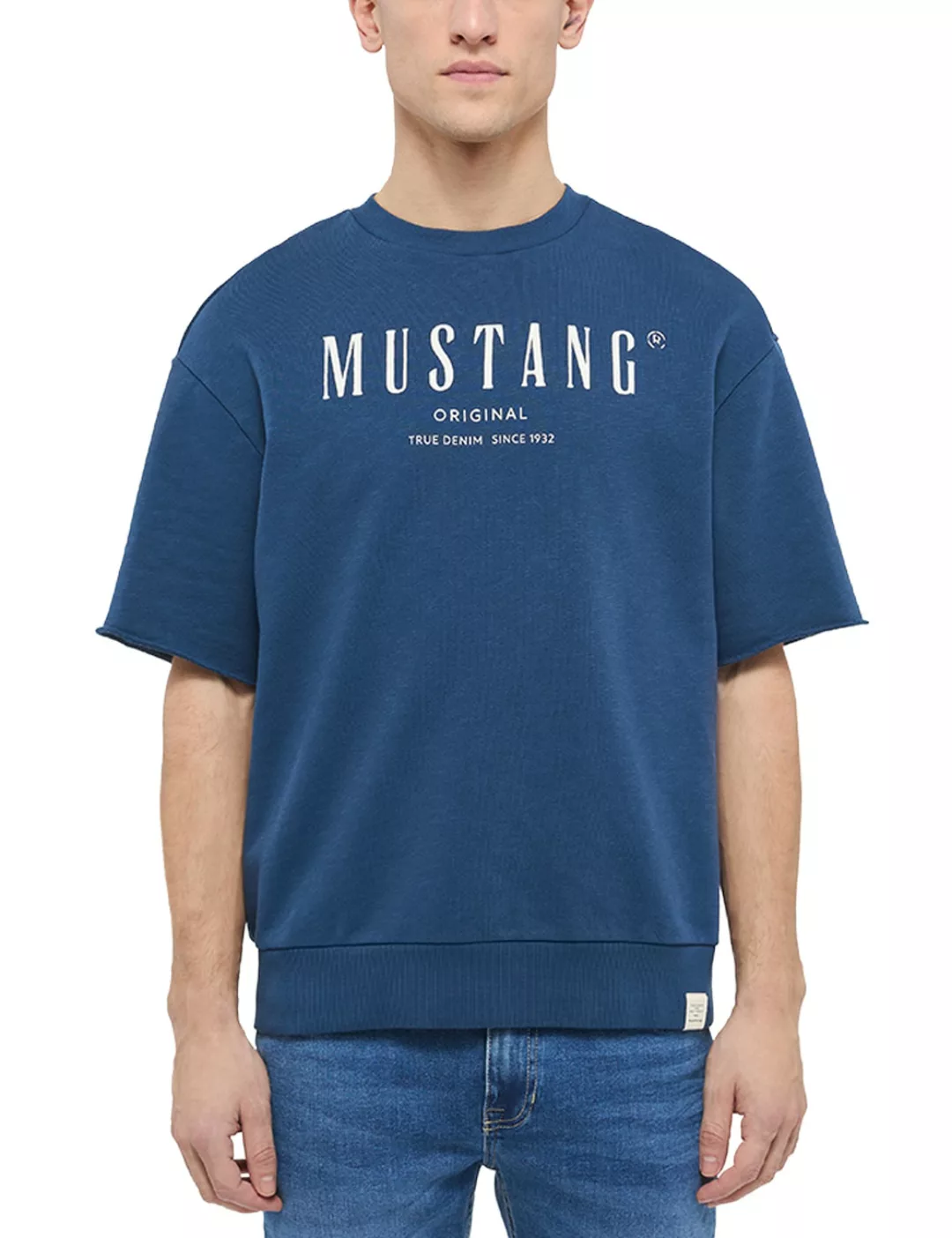 MUSTANG Sweatshirt "Style Ben Crewneck SSleeve" günstig online kaufen