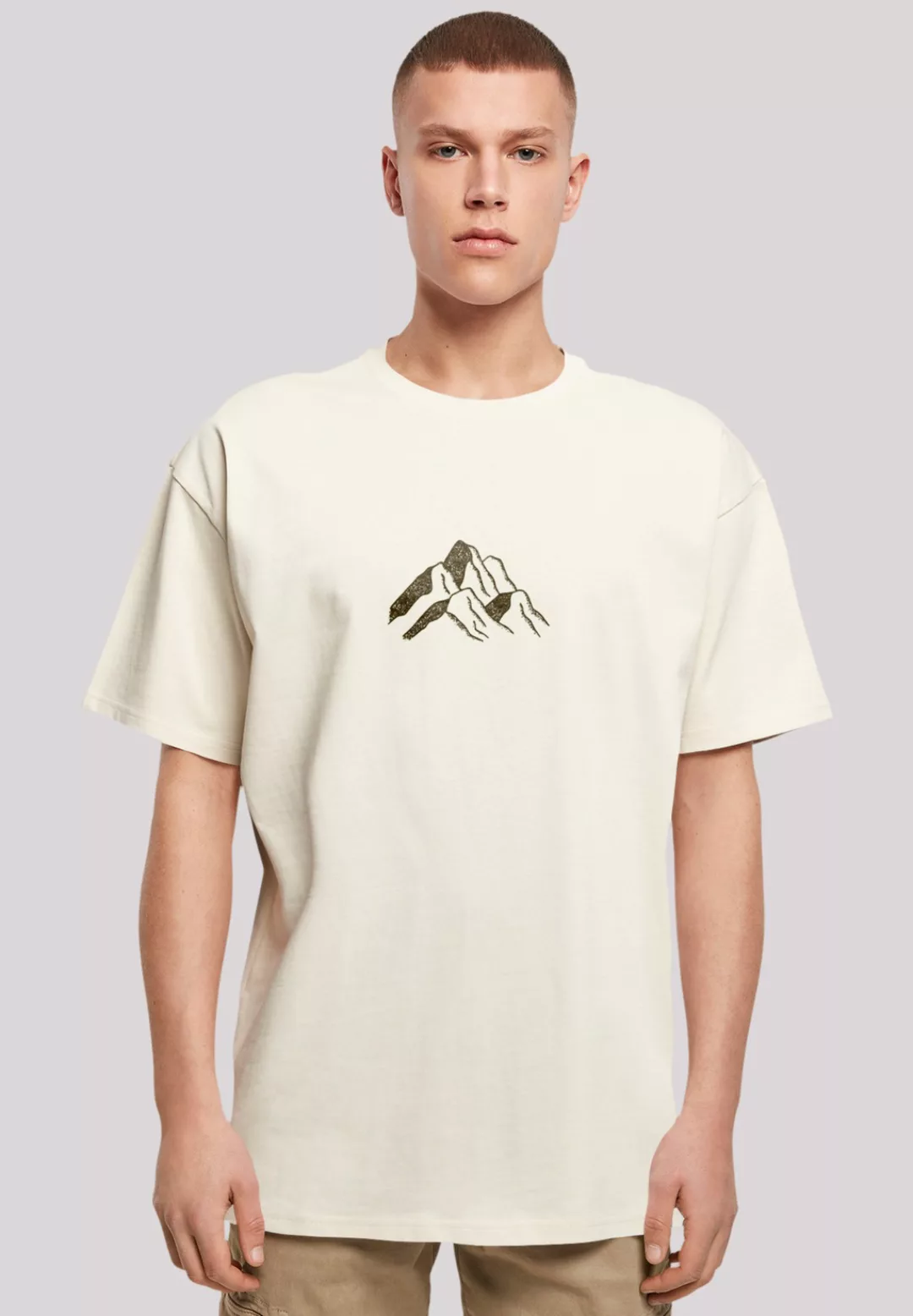 F4NT4STIC T-Shirt "PLUS SIZE Mountain Berge", Print günstig online kaufen