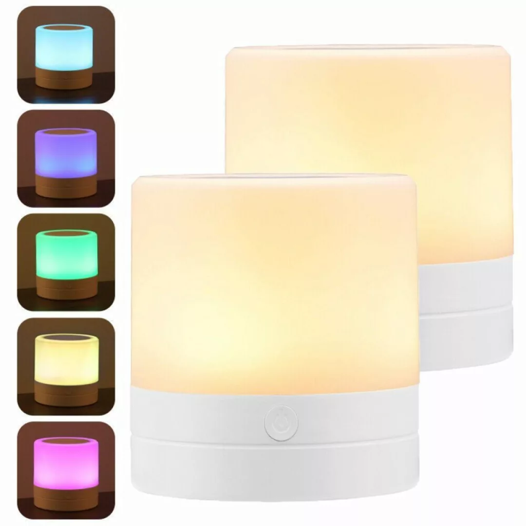 JOYOLEDER Nachttischlampe Touch Dimmbar,LED Nachtlicht Baby, günstig online kaufen