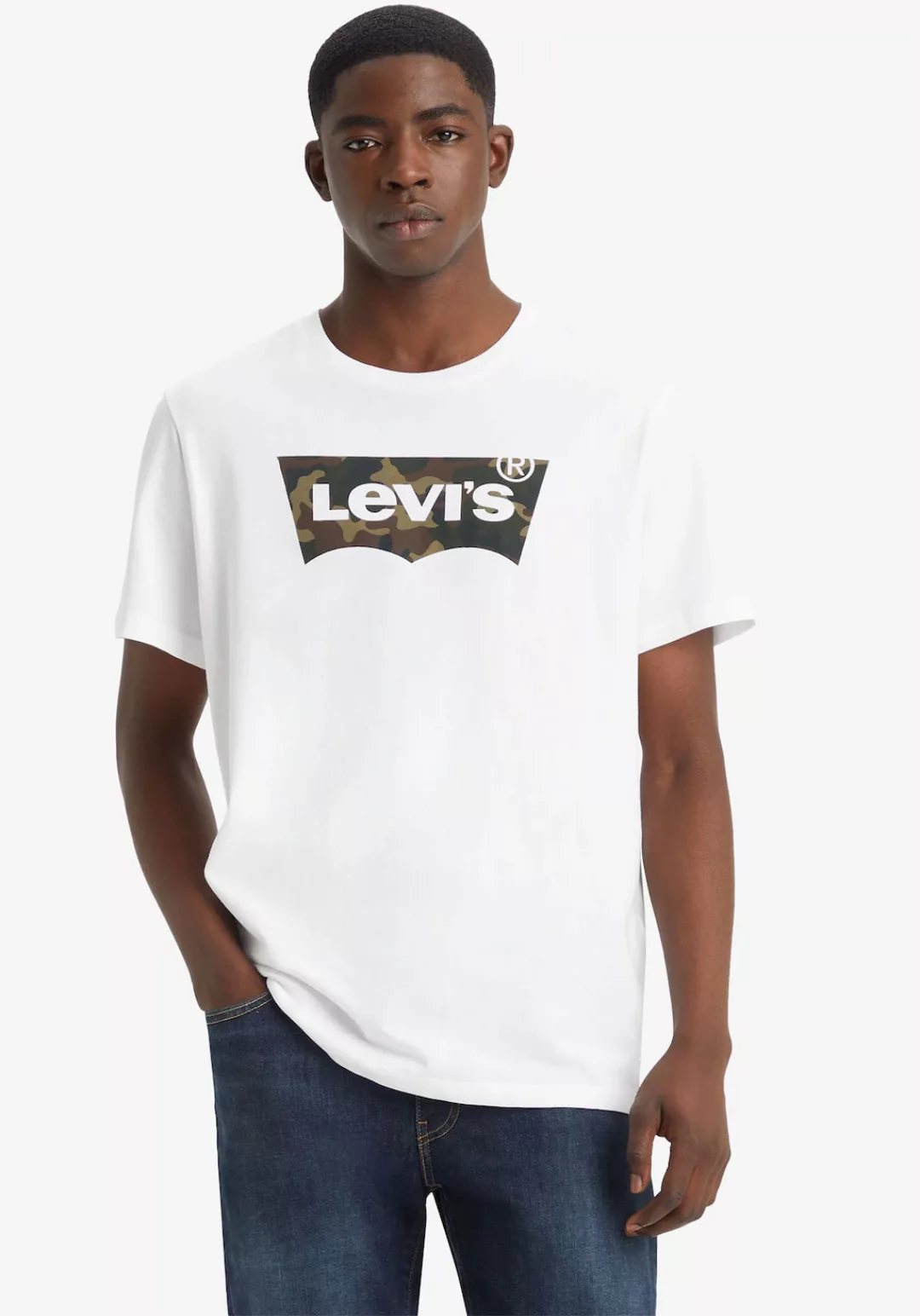 Levis T-Shirt "Batwing Logo Tee", mit Logo-Front-Print günstig online kaufen