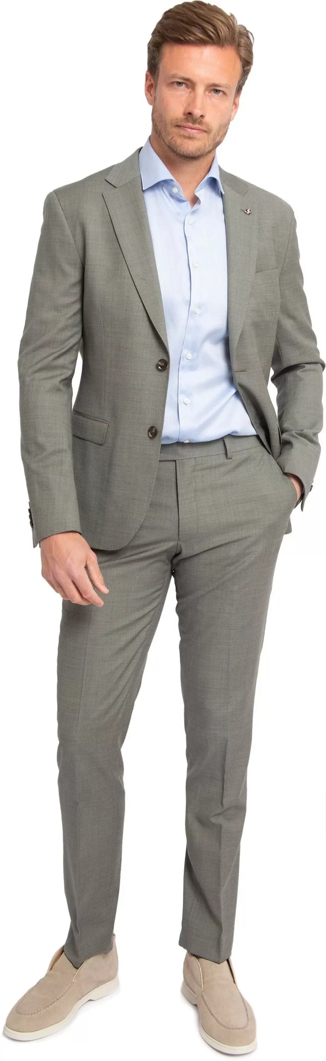 Suitable Strato Toulon Suit Wool Grün - Größe 50 günstig online kaufen
