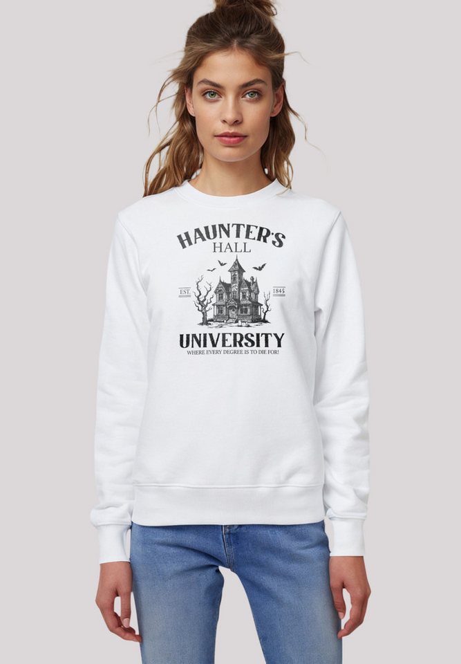 F4NT4STIC Sweatshirt Halloween University Haunters hall Premium Qualität günstig online kaufen