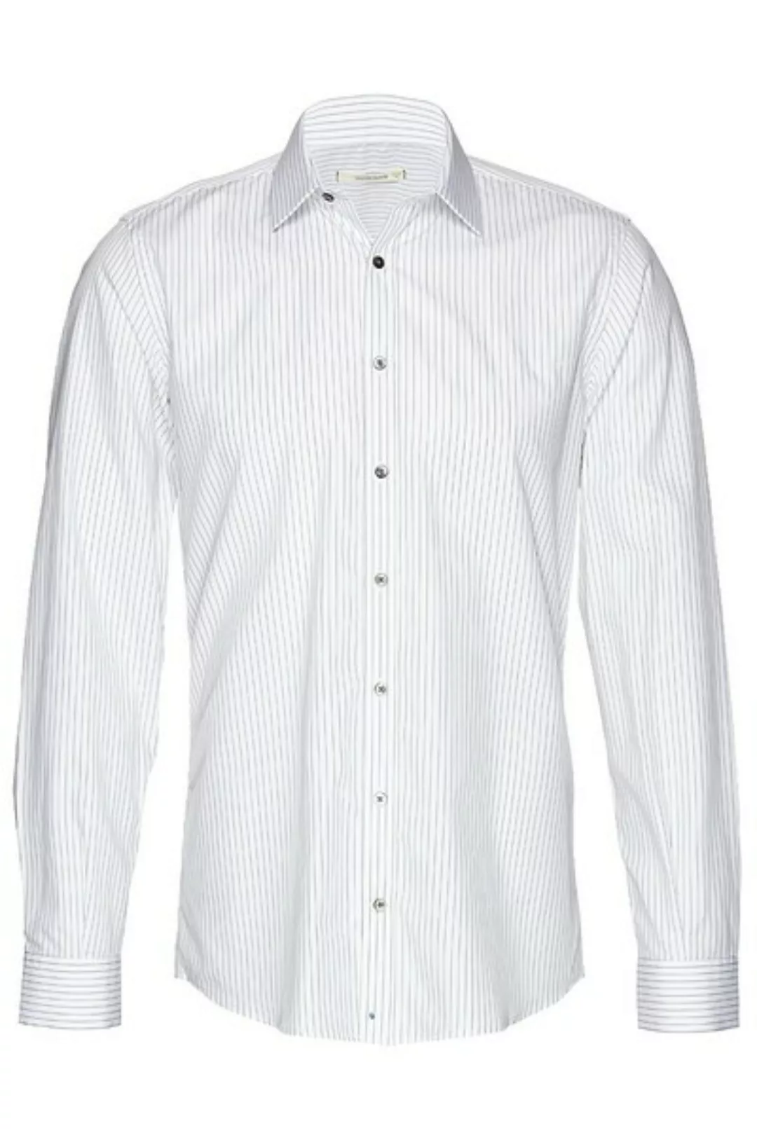 Herrenhemd Aus Bio-baumwolle "Metro Shirt Slim Stripe Male" günstig online kaufen