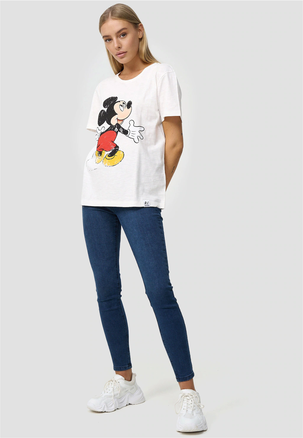 Recovered T-Shirt "Mickey Mouse Hug", im zeitlosen Design günstig online kaufen