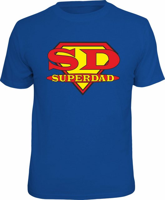 RAHMENLOS® T-Shirt für tolle Väter - SUPERDAD günstig online kaufen