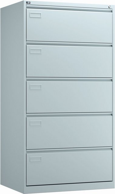 Bisley Light Hängeregisterschrank Hängeregistraturschrank Eco 5 Schübe Hxbx günstig online kaufen