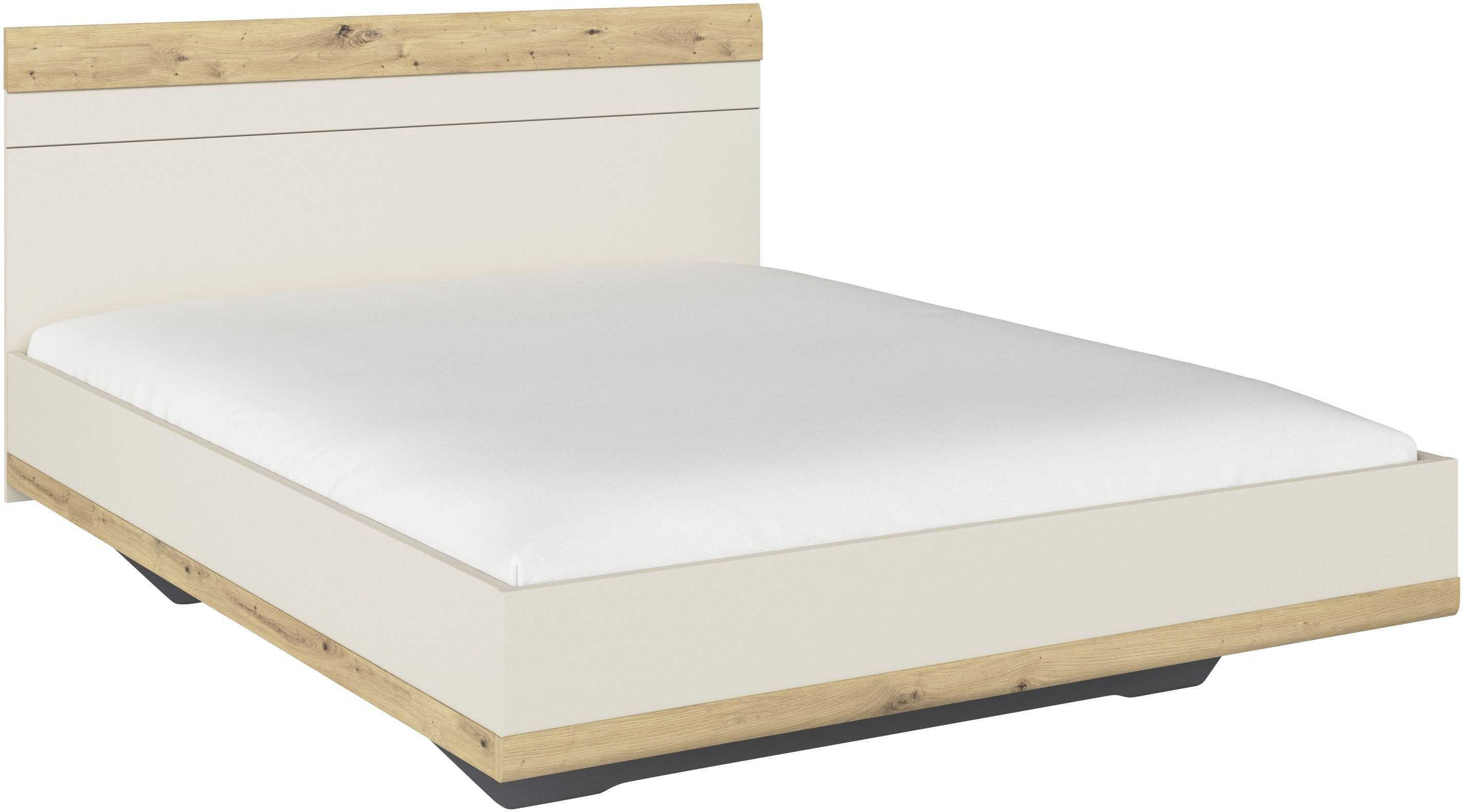 rauch Futonbett "Bett Doppelbett Holzbett SAJO", mit Farb-Absetzungen in ko günstig online kaufen
