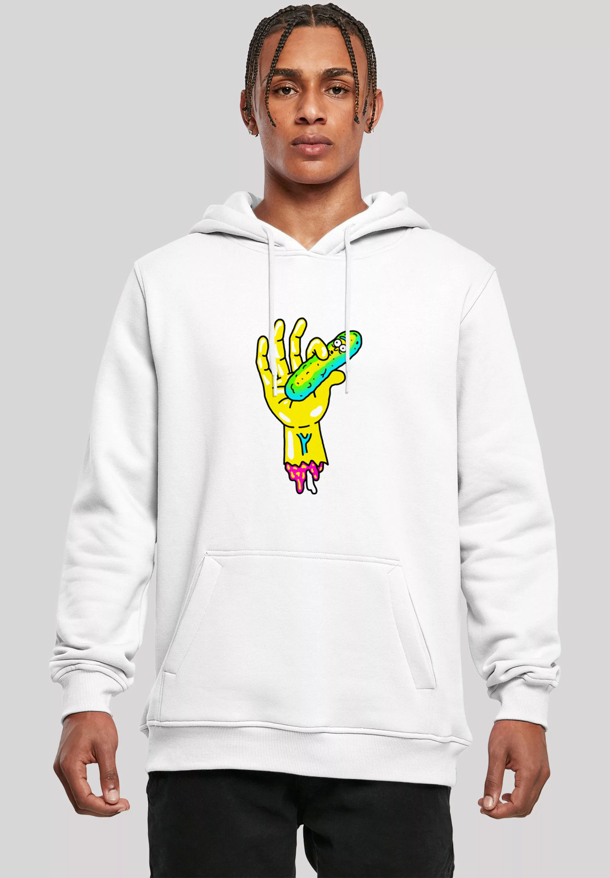 F4NT4STIC Sweatshirt "Rick and Morty Pickle Hand", Print günstig online kaufen