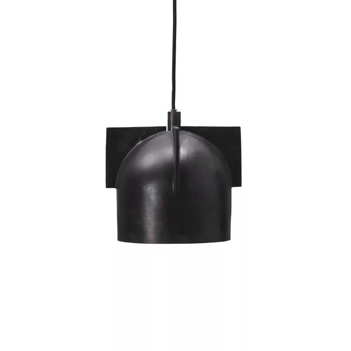 Lampe Akola aus Aluminium in Schwarz günstig online kaufen