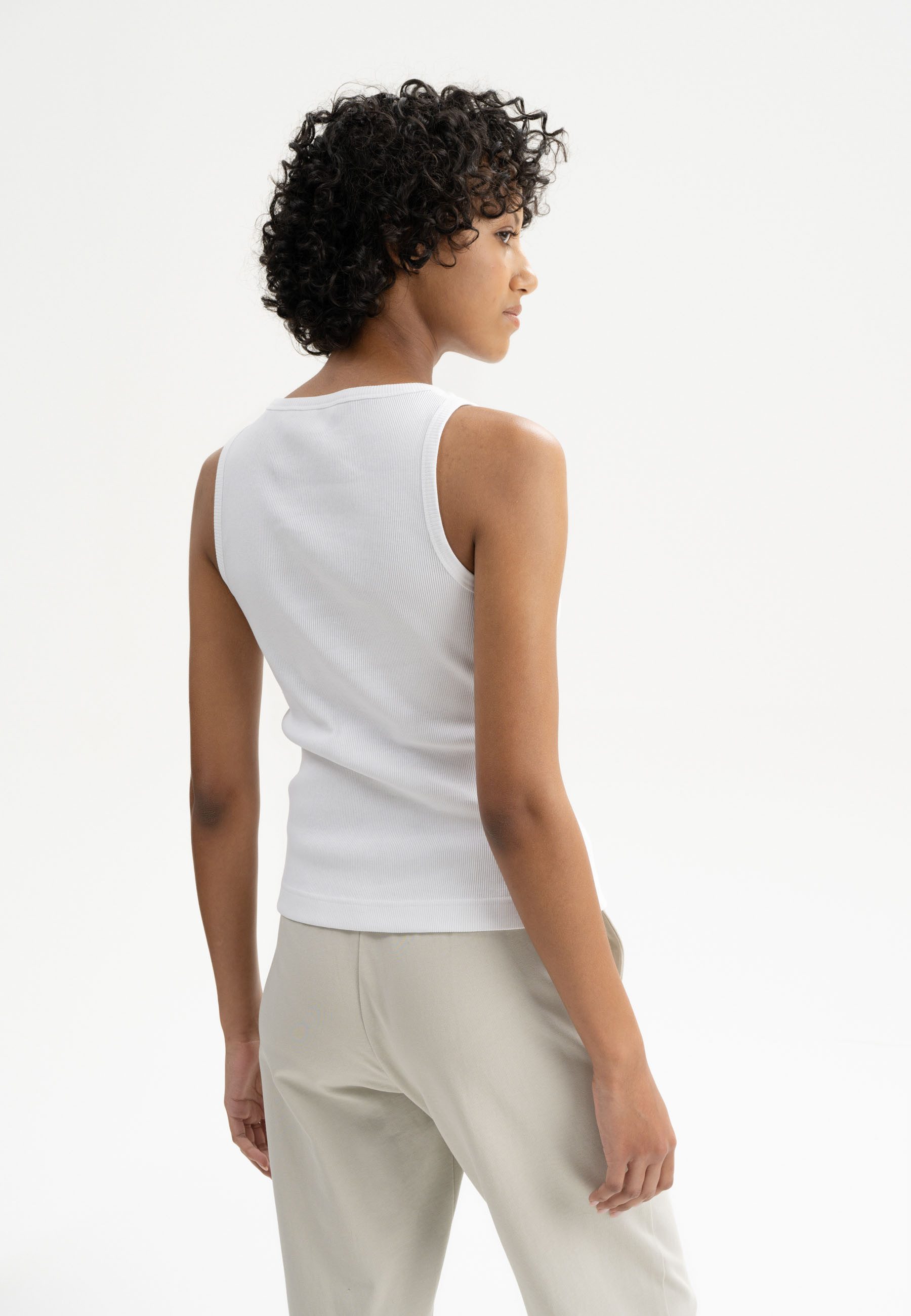 MELA Tanktop Ripp Tanktop DRISNA Ärmellos günstig online kaufen