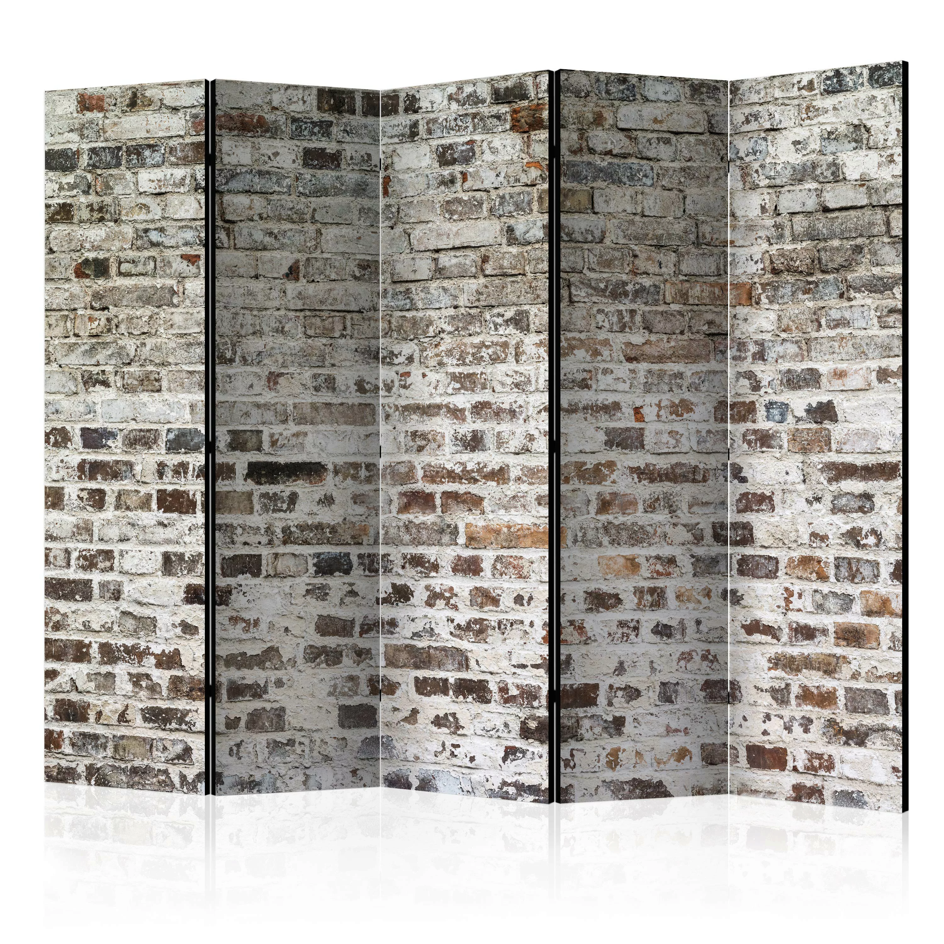 5-teiliges Paravent - Old Walls Ii [room Dividers] günstig online kaufen