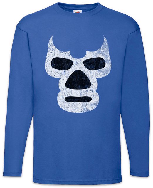 Urban Backwoods Langarmshirt Luchador Blue Demon Langarm T-Shirt Französisc günstig online kaufen