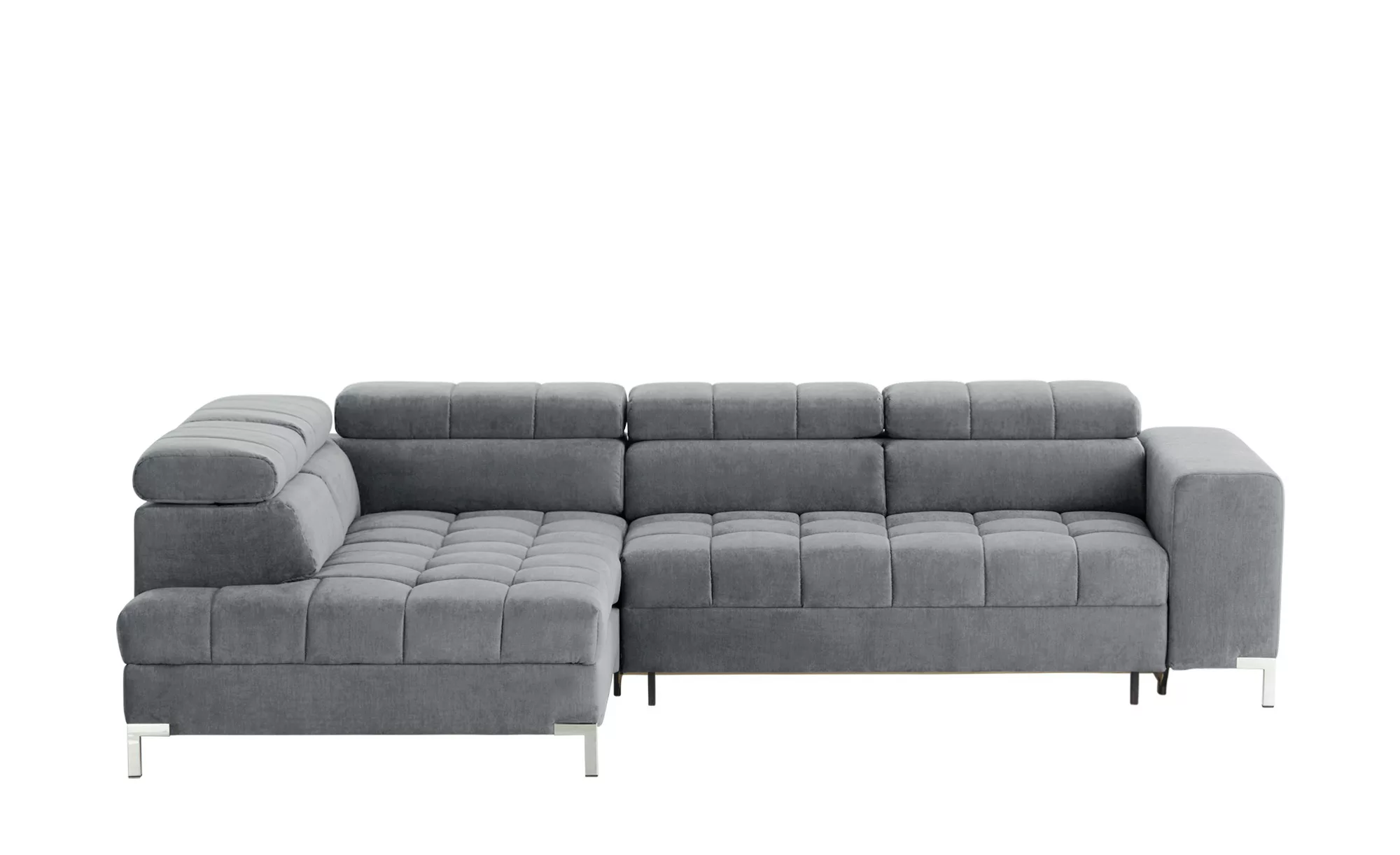 Ecksofa - grau - 97 cm - Polstermöbel > Sofas > Ecksofas - Möbel Kraft günstig online kaufen