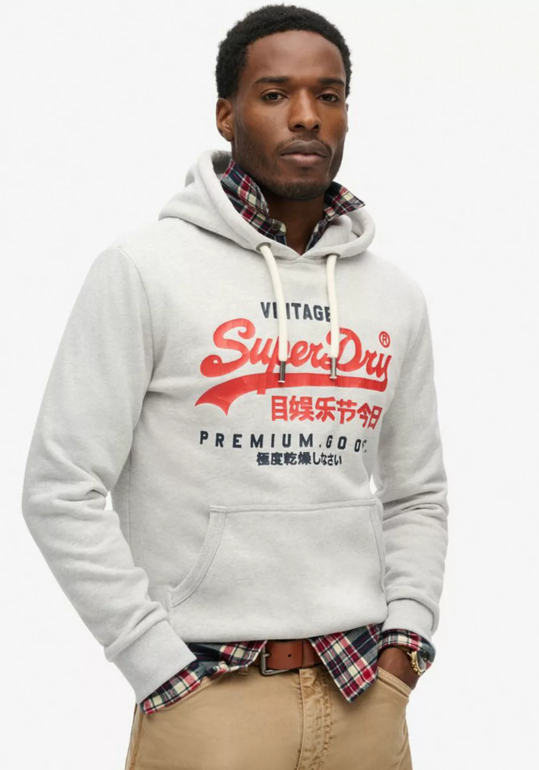 Superdry Kapuzensweatshirt DUO VINTAGE LOGO HOODIE günstig online kaufen