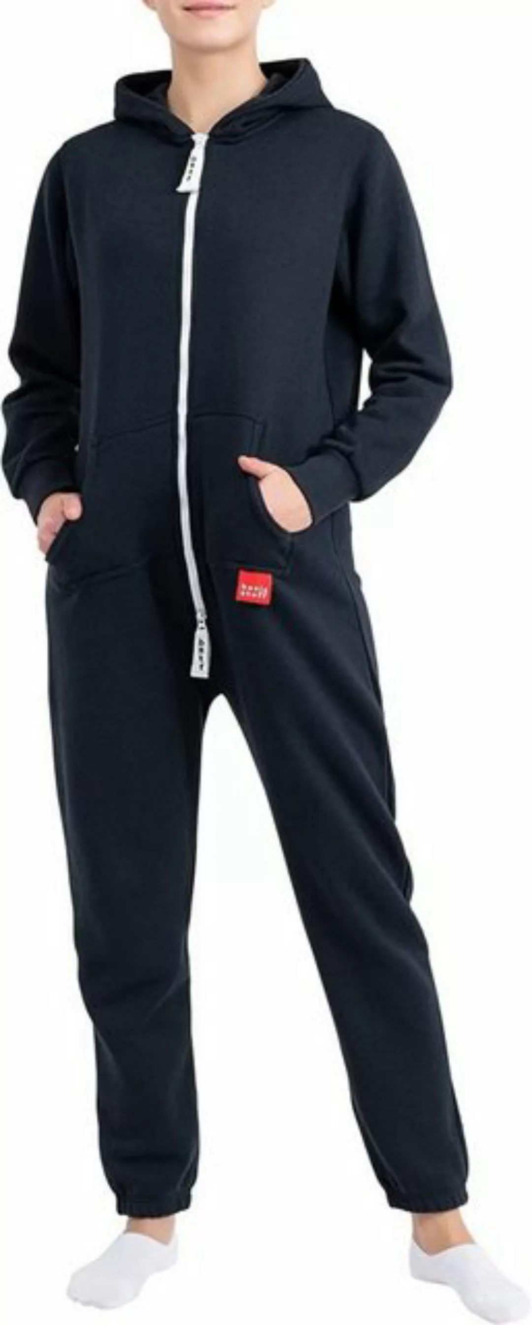 Basisstoff Jumpsuit Damen Jumpsuit Overall Onesie Einteiler Hausanzug Baumw günstig online kaufen