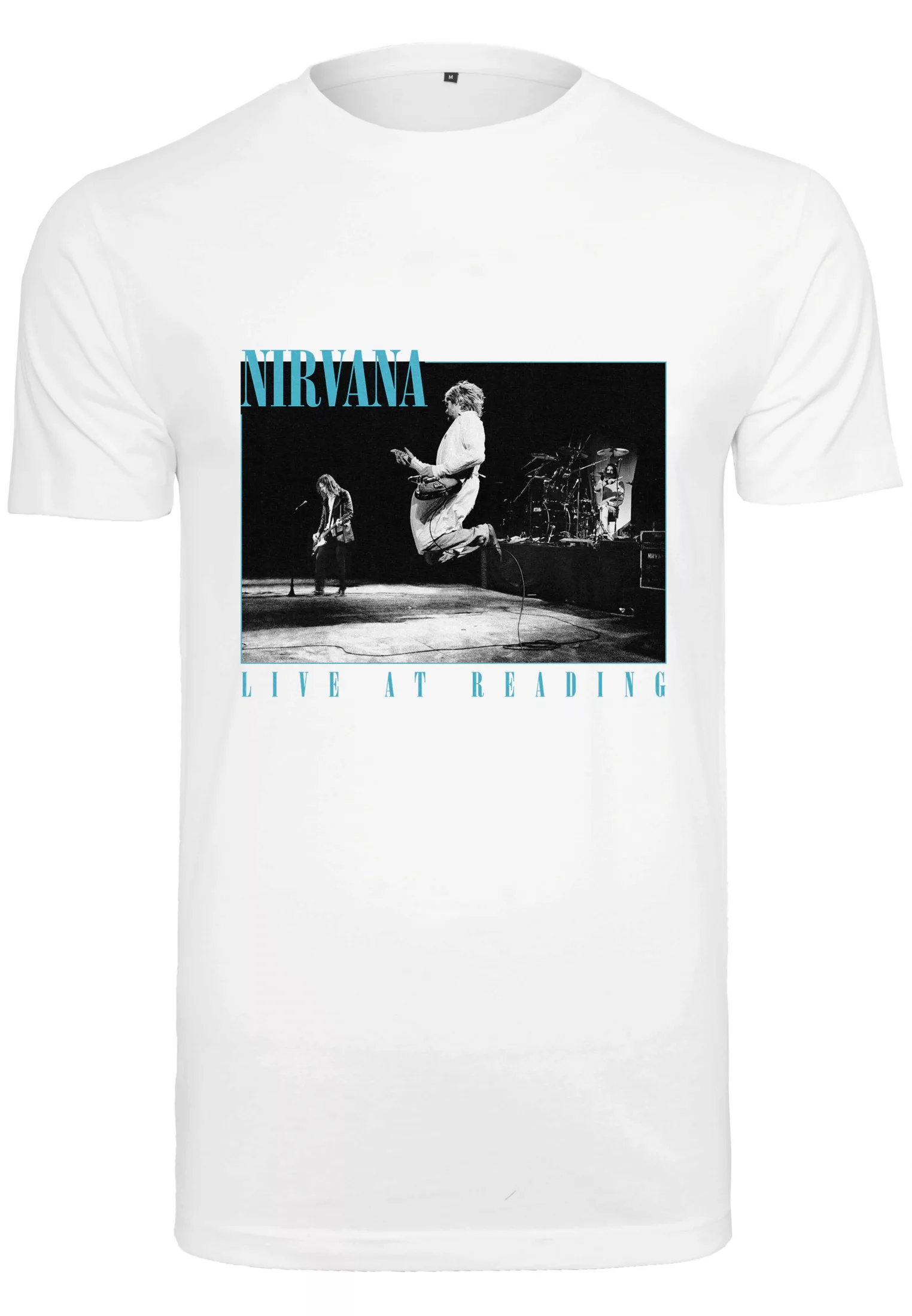 Merchcode Kurzarmshirt "Merchcode Herren Nirvana Live in Reading Tee" günstig online kaufen