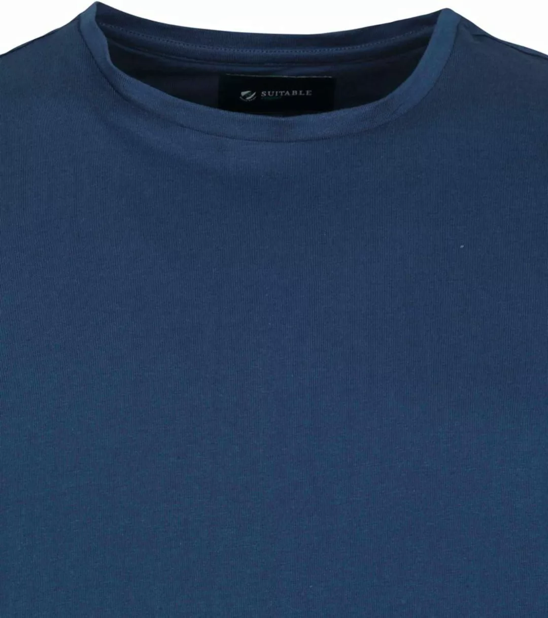 Suitable Respect T-shirt Jim Dunkelblau - Größe M günstig online kaufen