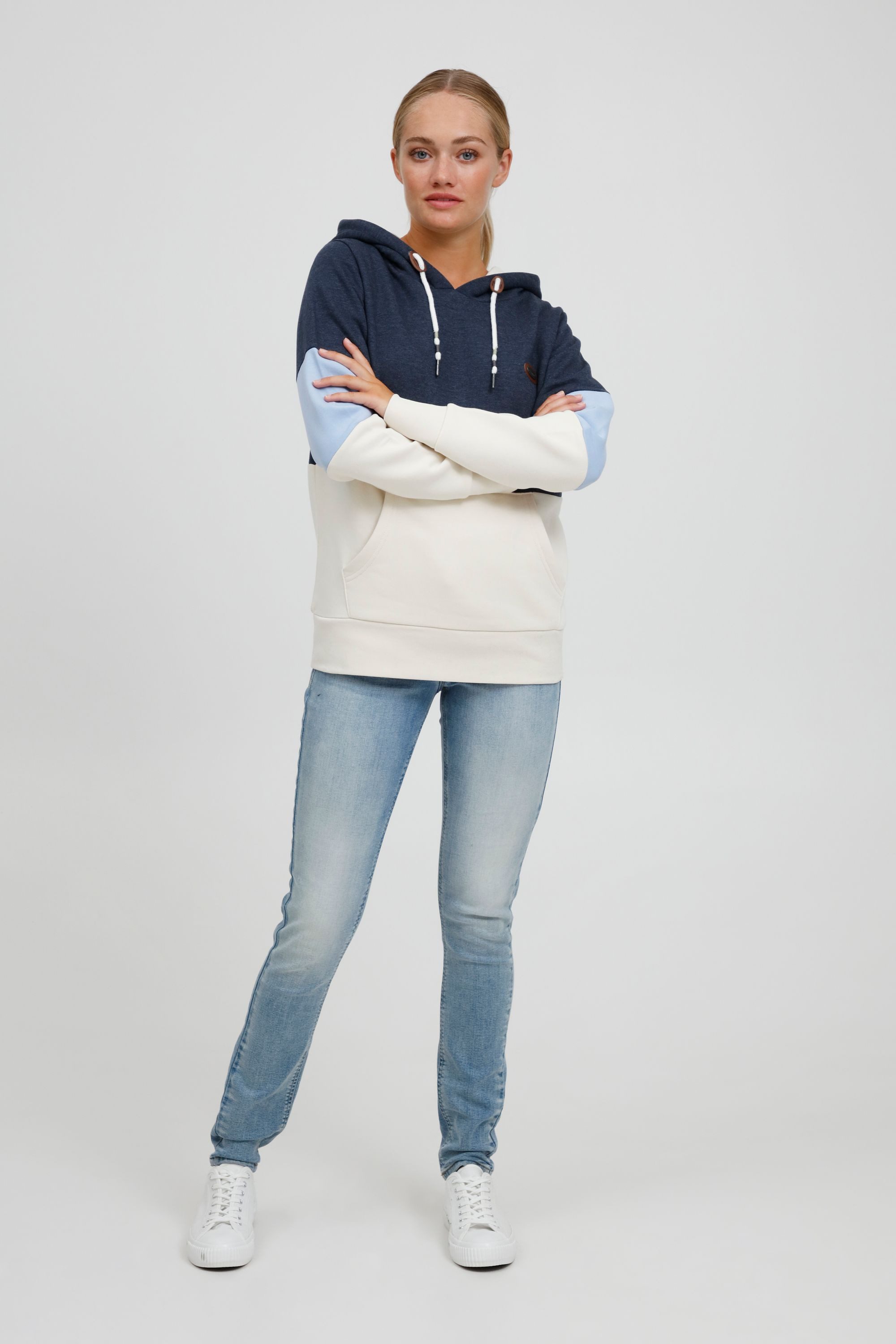 OXMO Hoodie OXKathrine Sweatpullover mit Kapuze günstig online kaufen