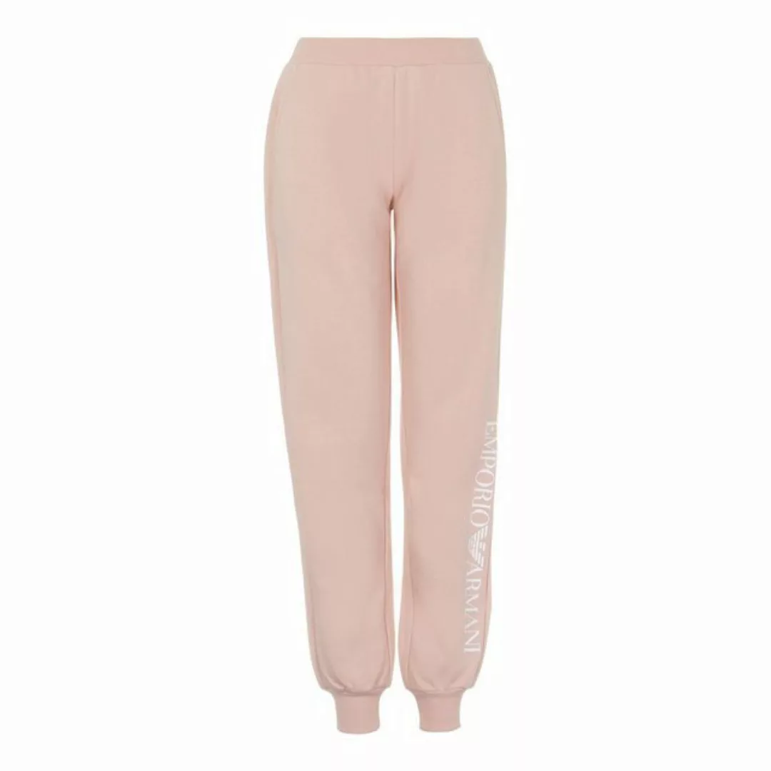 Emporio Armani Loungehose Pants with Cuffs mit kleinem Markenschriftzug am günstig online kaufen