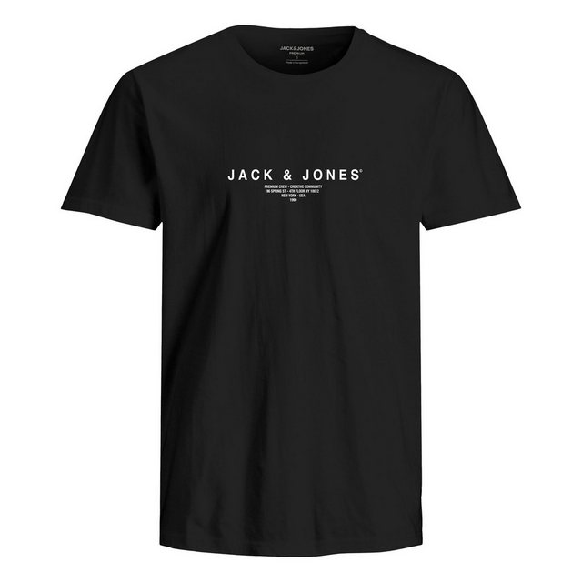 Jack & Jones T-Shirt Jprblaharris SS Tee Crew Neck mit Markenschriftzug auf günstig online kaufen