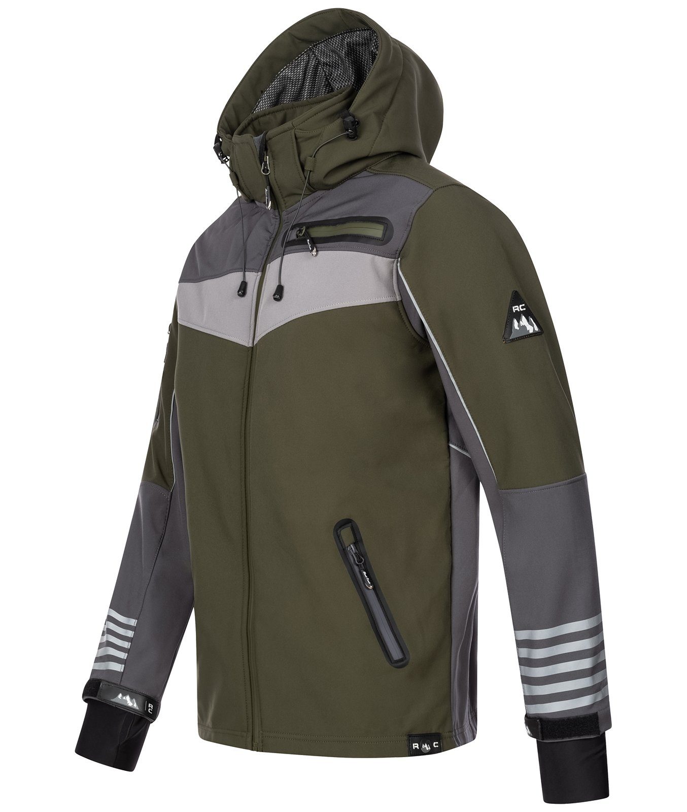Rock Creek Softshelljacke Herren Softshelljacke Wanderjacke günstig online kaufen
