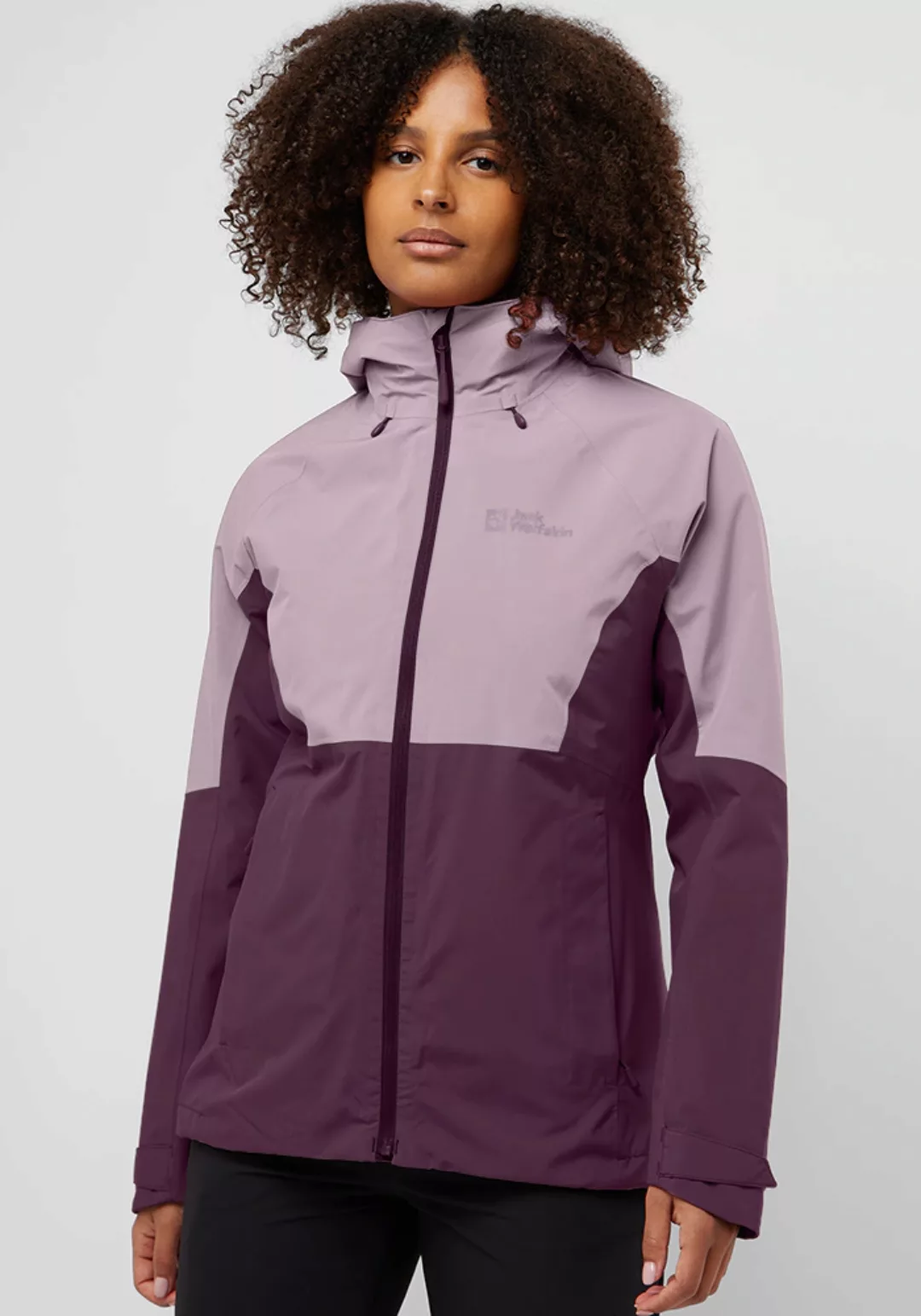 Jack Wolfskin 3-in-1-Funktionsjacke "GLAABACH 3IN1 JKT W", mit Kapuze günstig online kaufen