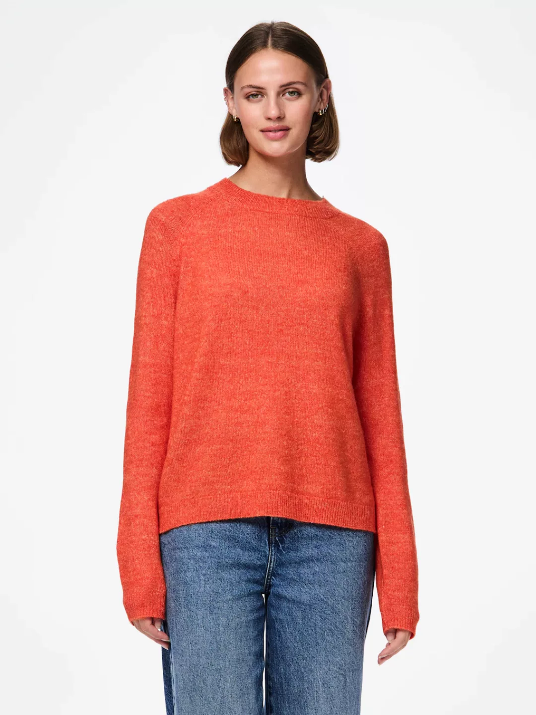 pieces Strickpullover "PCJULIANA LS O-NECK KNIT NOOS BC" günstig online kaufen