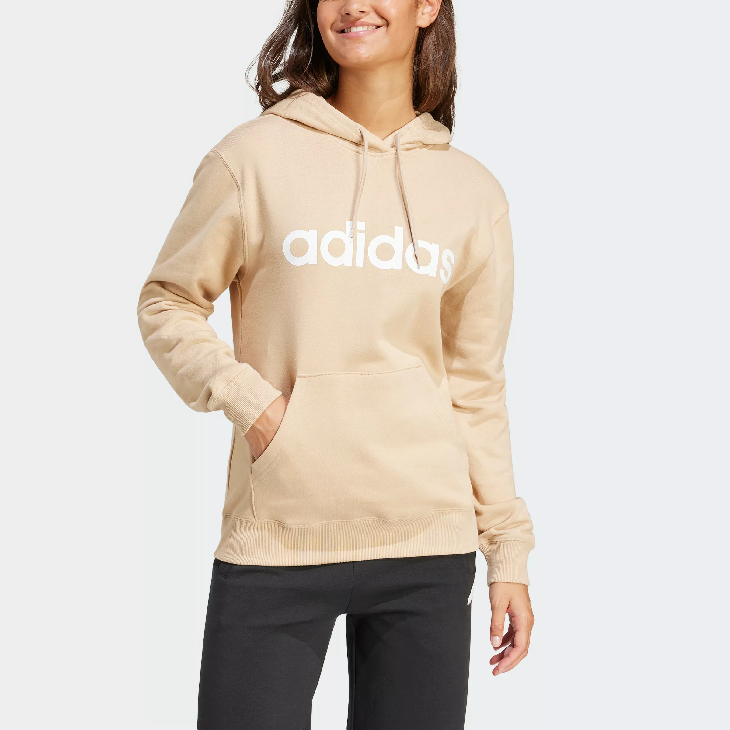 adidas Sportswear Kapuzensweatshirt "W LIN FT HD" günstig online kaufen