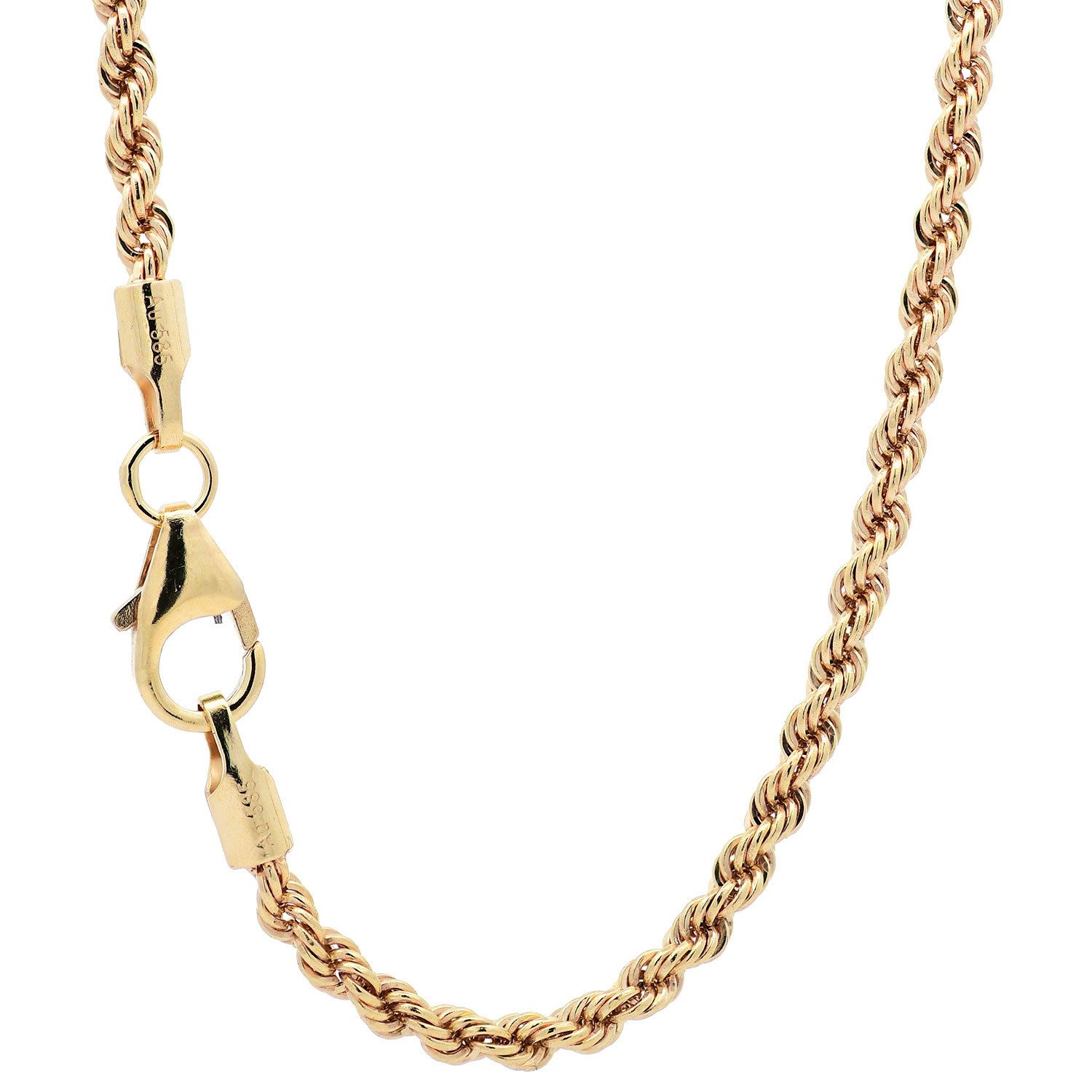 HOPLO Goldkette Goldkette Kordelkette Halskette Breite günstig online kaufen