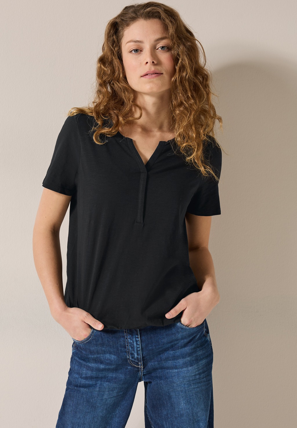 Cecil T-Shirt, aus reiner Baumwolle günstig online kaufen