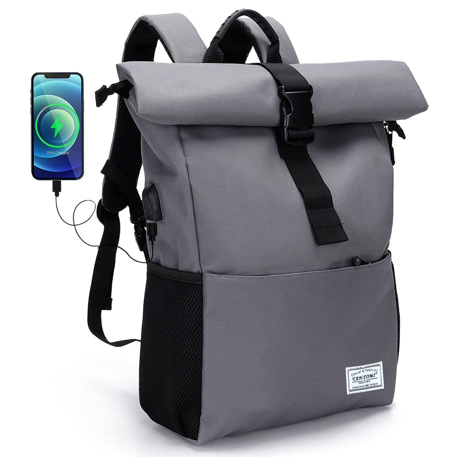 TAN.TOMI Freizeitrucksack Arbeitsrucksack Groß Damen lässiger günstig online kaufen