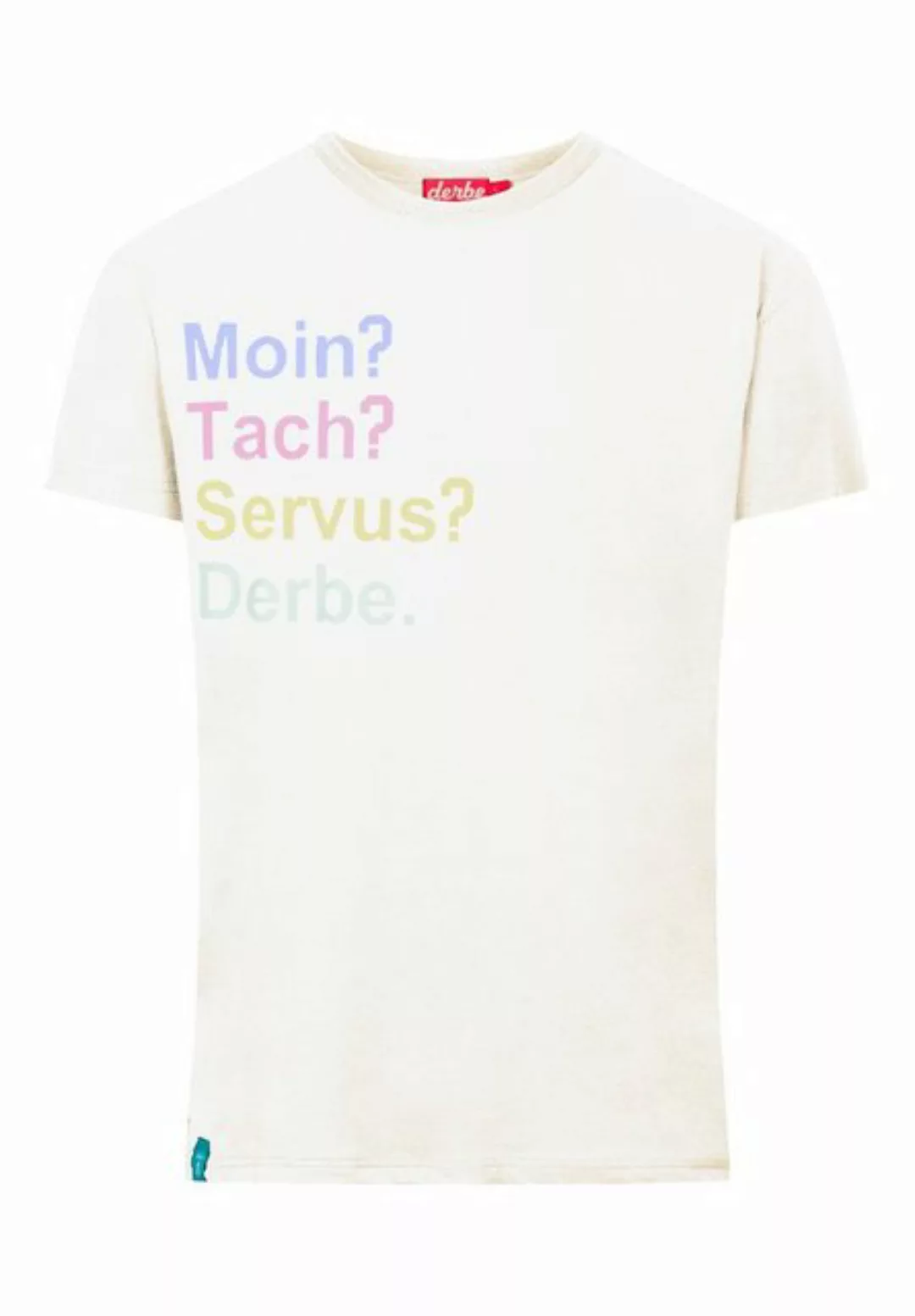 Derbe T-Shirt T-Shirt MoinTachServus Men günstig online kaufen