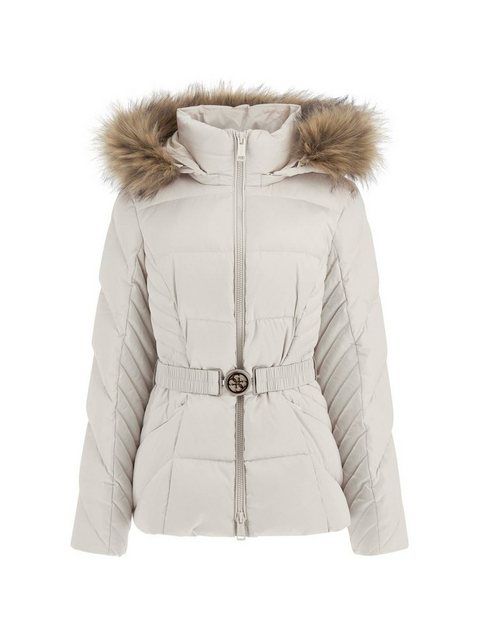 Guess Winterjacke Damen Daunenjacke mit Kapuze NEW OLGA Slim Fit günstig online kaufen