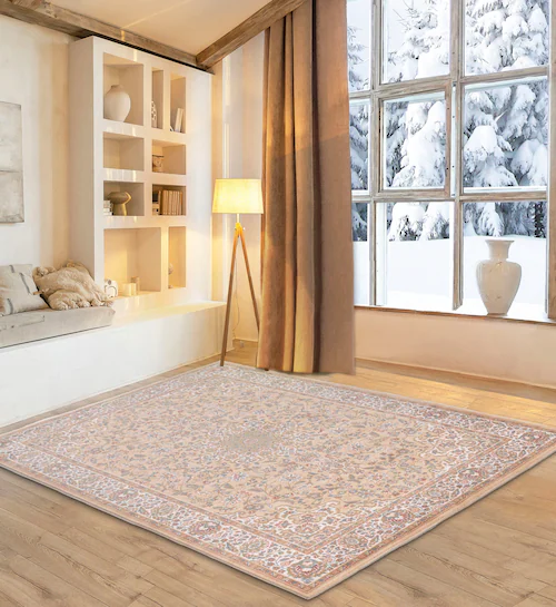 my home Wollteppich »Oriental D1«, rechteckig, 10 mm Höhe, reine Wolle, Ori günstig online kaufen