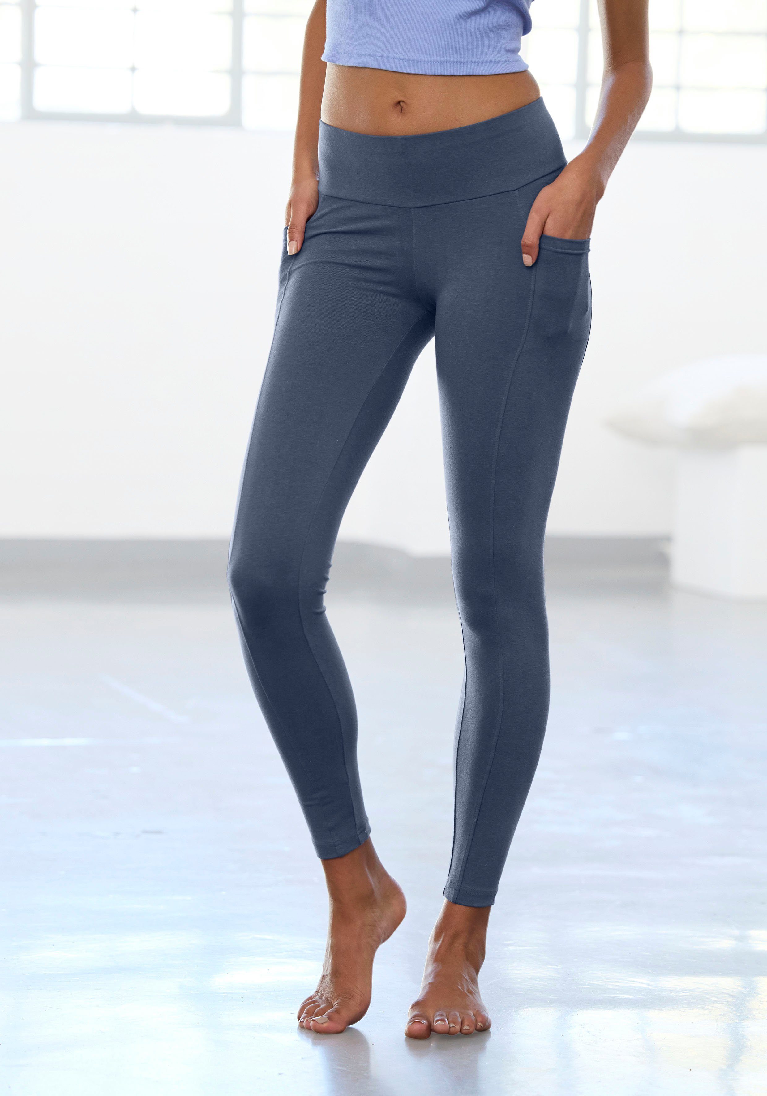 Vivance Leggings, mit zwei Handytaschen günstig online kaufen