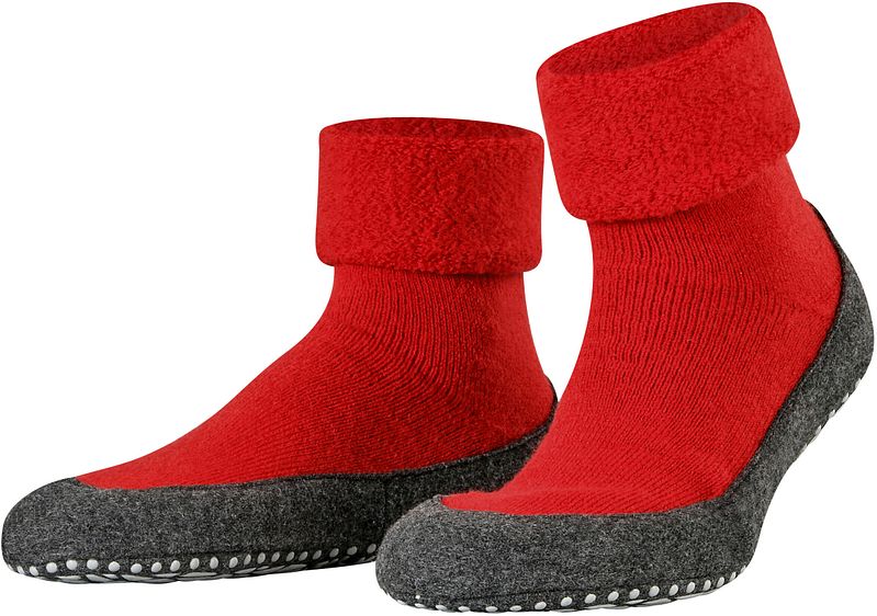 Falke Cosyshoe Hausschuhe Rot - Größe 39-40 günstig online kaufen