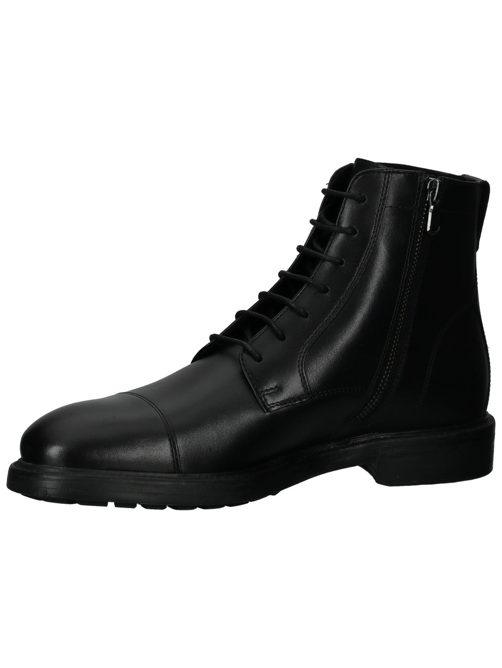 Geox Schnürstiefelette "Geox Stiefelette Glattleder" günstig online kaufen
