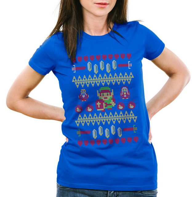 style3 T-Shirt Link Ugly Christmas Sweater strick pulli weihnachten zelda x günstig online kaufen