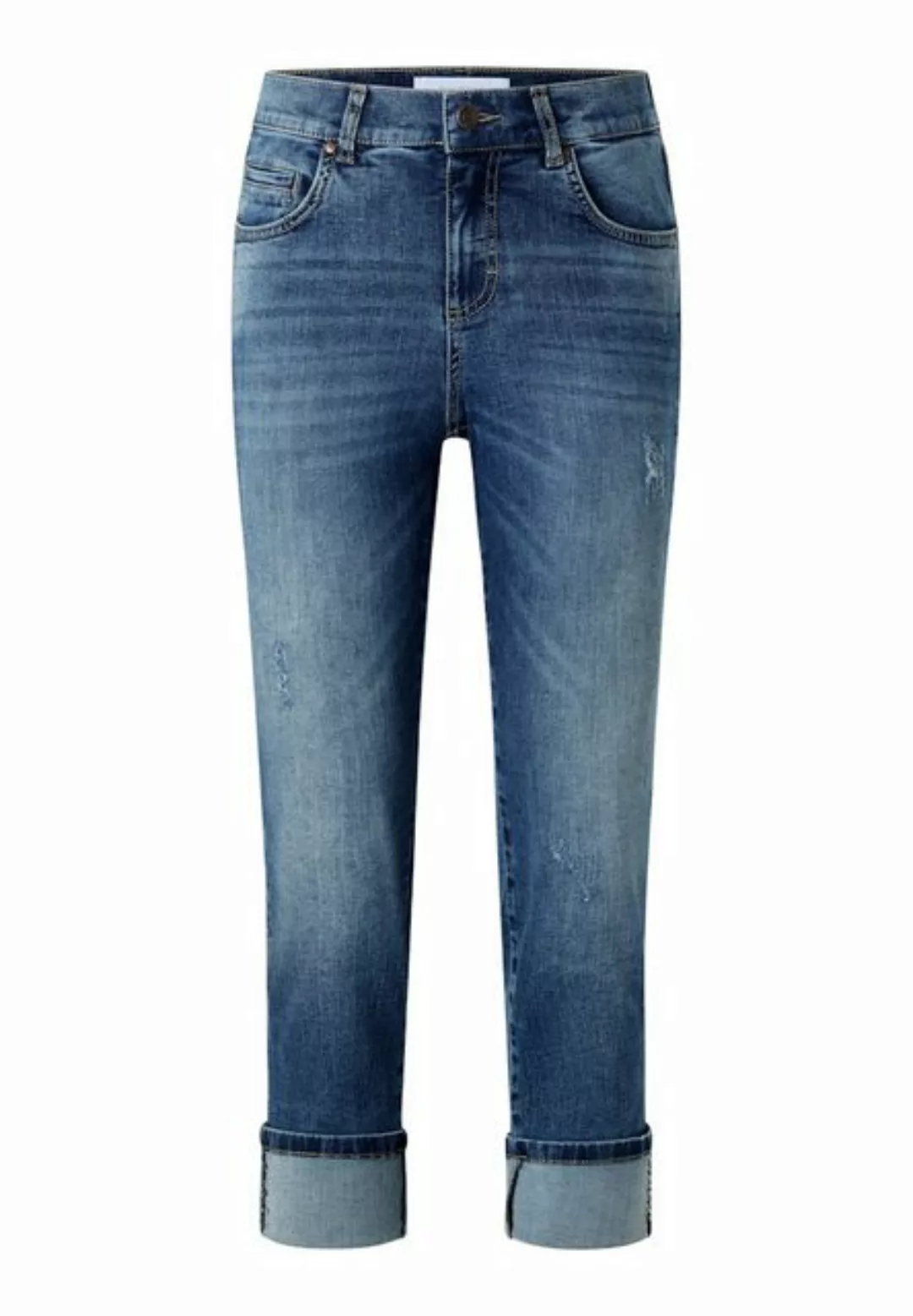 ANGELS 7/8-Jeans CICI CROP GLAM mid blue used destroyed günstig online kaufen