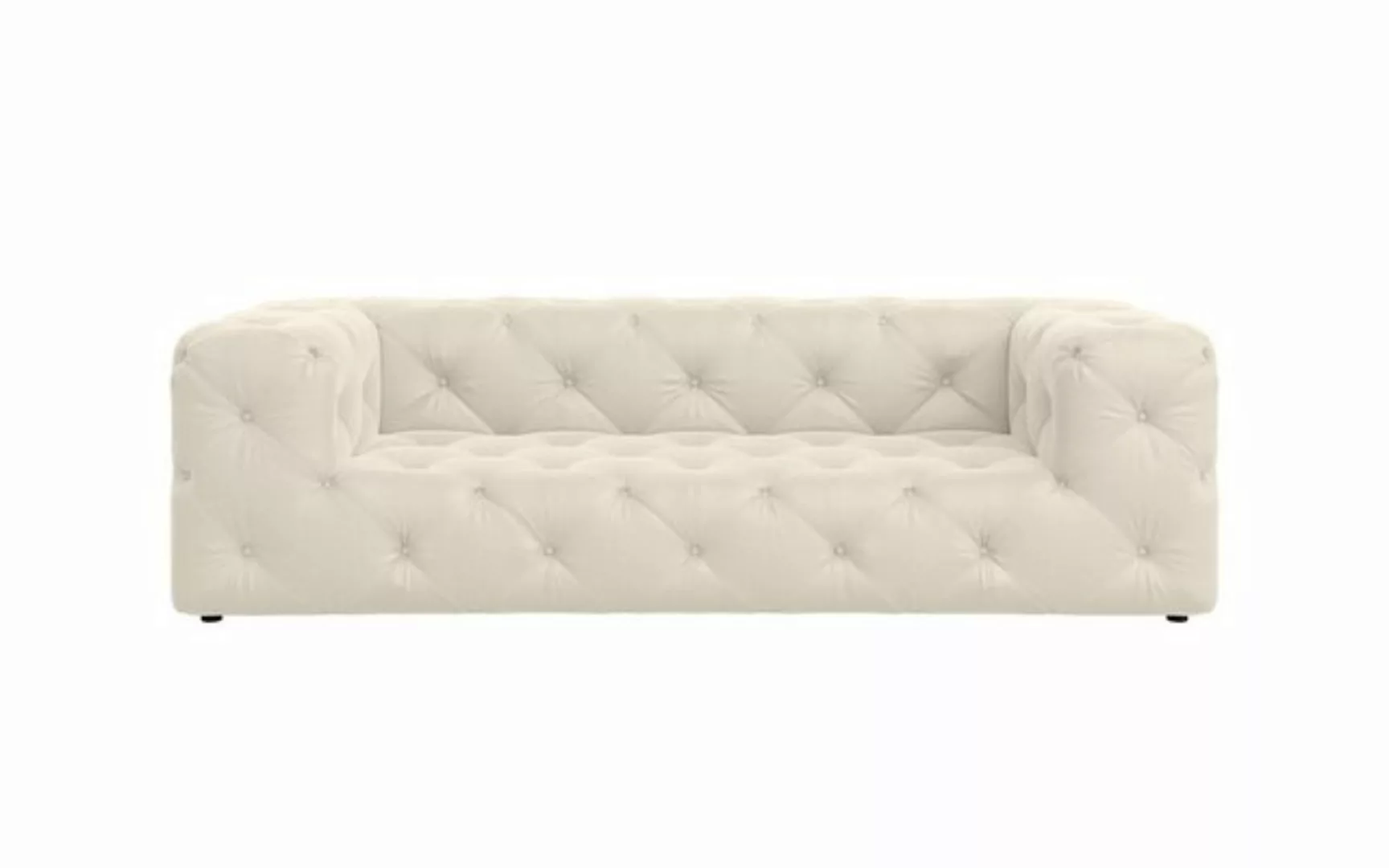 Places of Style 3-Sitzer FOLLINA, 3-Sitzer Sofa mit klassischer Chesterfiel günstig online kaufen