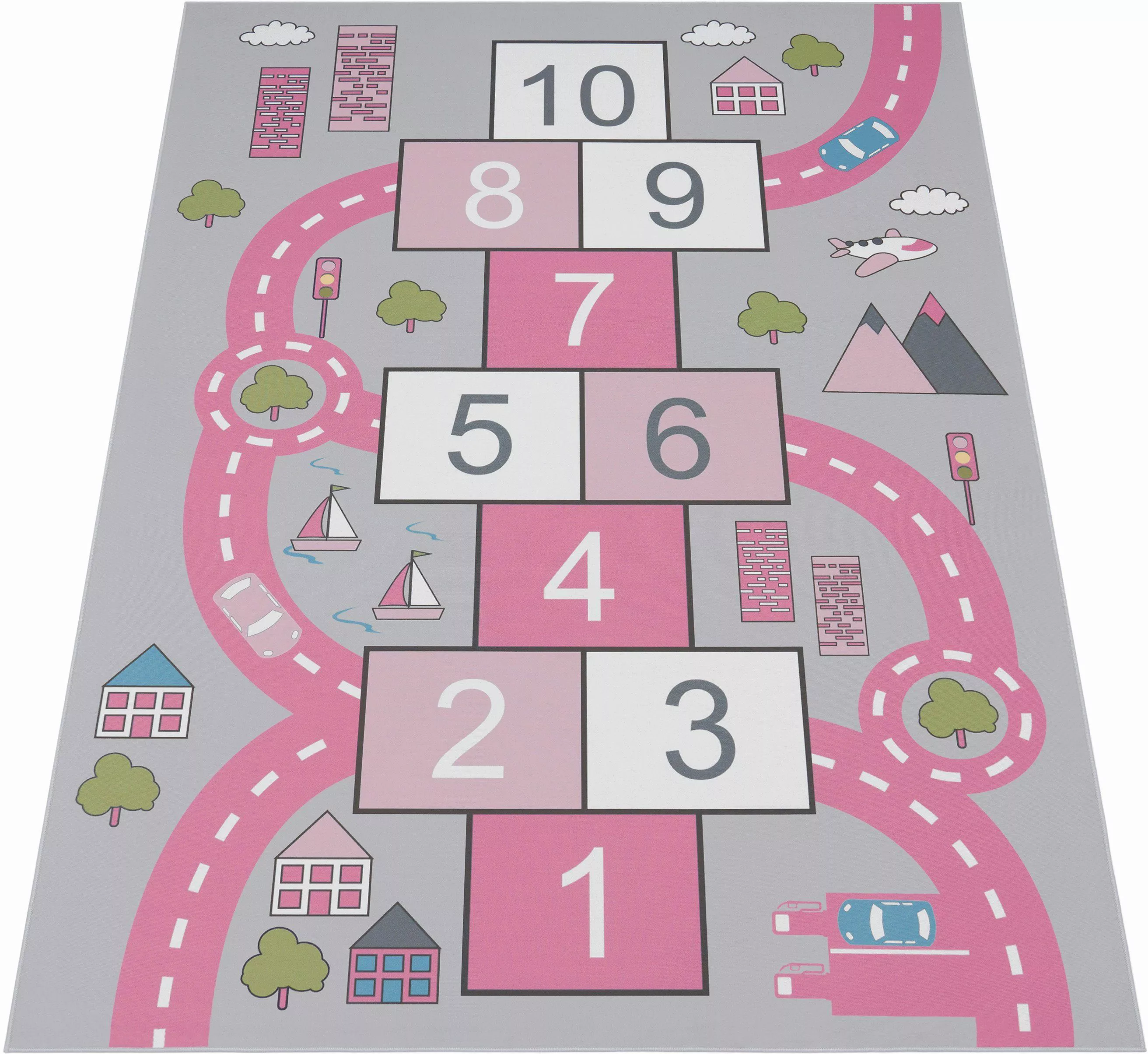 Paco Home Kinderteppich Bino 569, rechteckig, günstig online kaufen