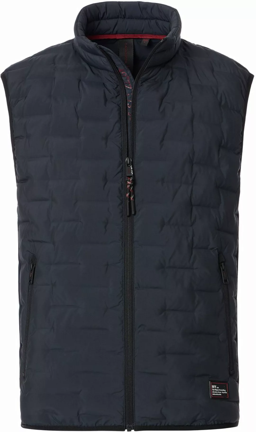 Casa Moda Bodywarmer Hybrid Navy - Größe M günstig online kaufen