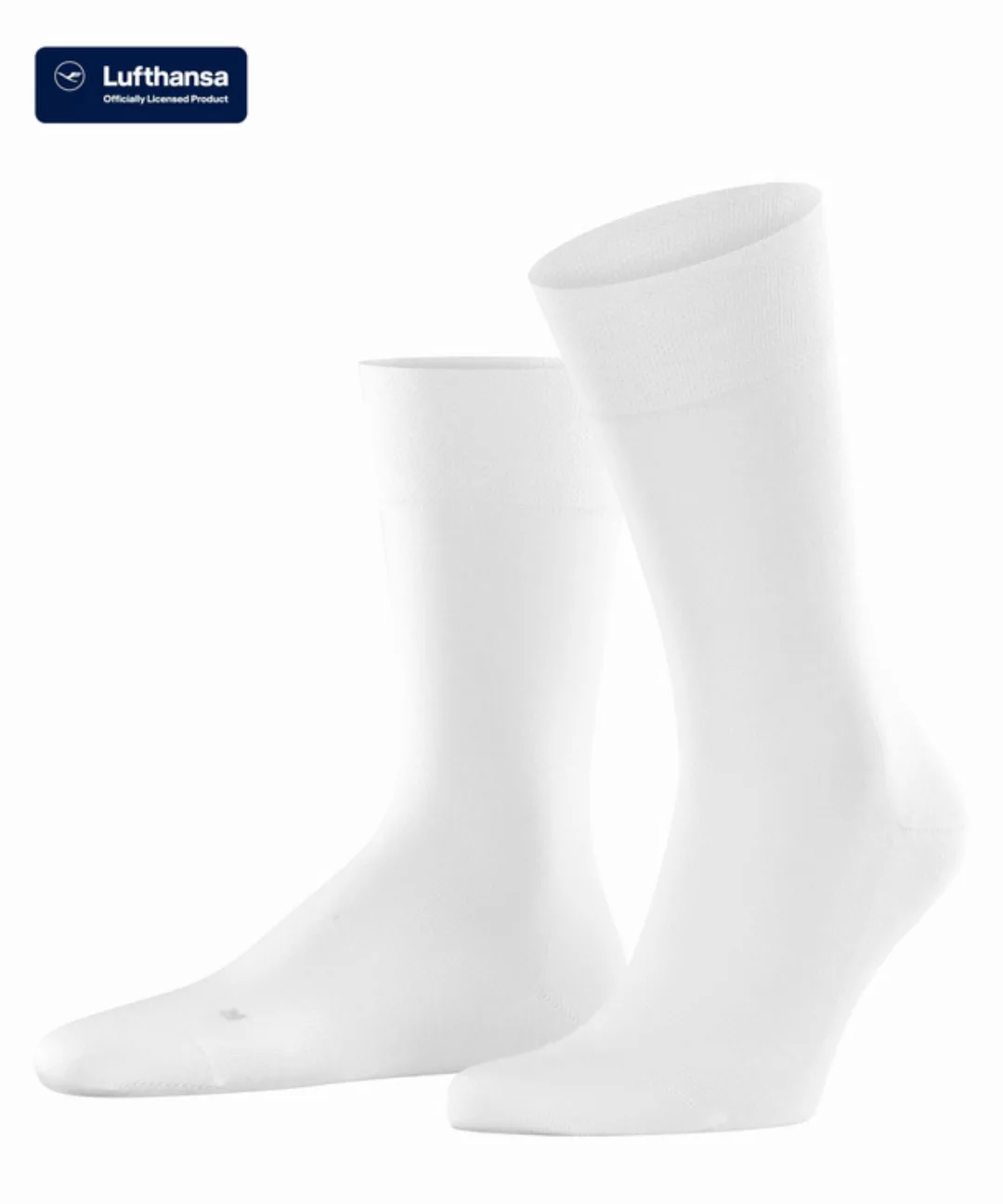 FALKE Sensitive Intercontinental Herren Socken, 47-50, Weiß, Uni, 13240-200 günstig online kaufen