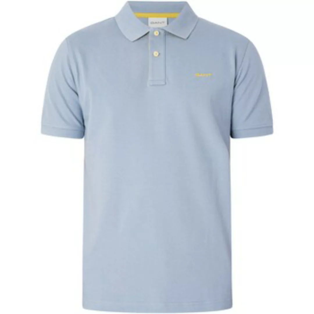 Gant  Poloshirt Regular-Kontrast-Piqué-Rugger-Poloshirt günstig online kaufen